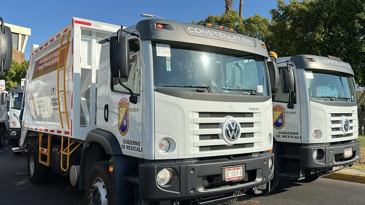 Modernizan camiones recolectores de Basura en Mexicali - Tus Noticias BC